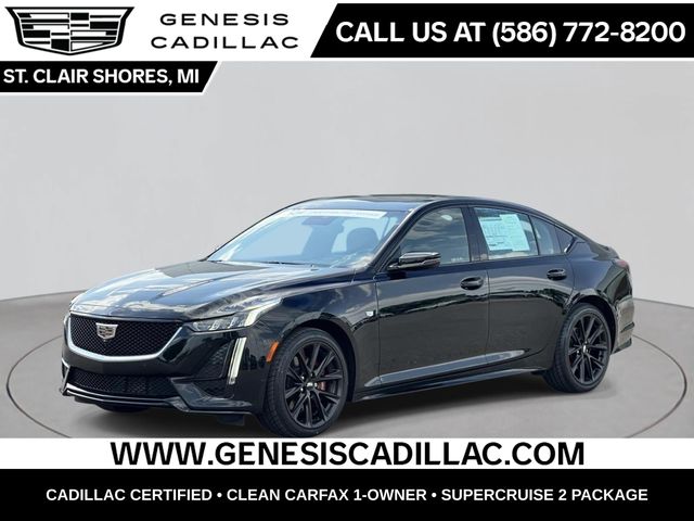 Black Raven 2023 Cadillac CT5 Sedan All-Wheel Drive Automatic