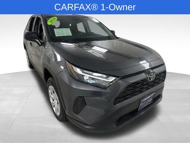 Magnetic Gray Metallic 2024 Toyota RAV4 LE AWD SUV / Crossover All-Wheel Drive 8-Speed Automatic