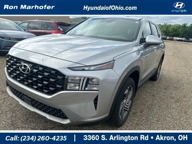Shimmering Silver Pearl 2023 Hyundai Santa Fe SE AWD SUV / Crossover All-Wheel Drive 8-Speed Automatic