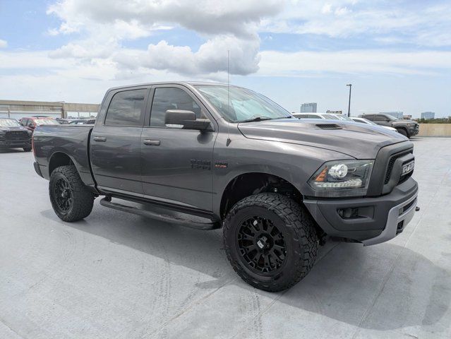 Gray (Granite Crystal Metallic Clearcoat) 2016 RAM 1500 Pickup Truck Four-Wheel Drive 8-Speed Automatic