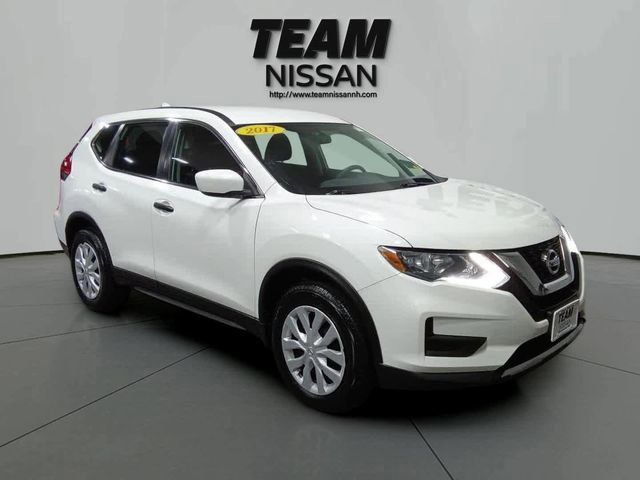 Glacier White 2017 Nissan Rogue S AWD SUV / Crossover All-Wheel Drive Continuously Variable Transmission