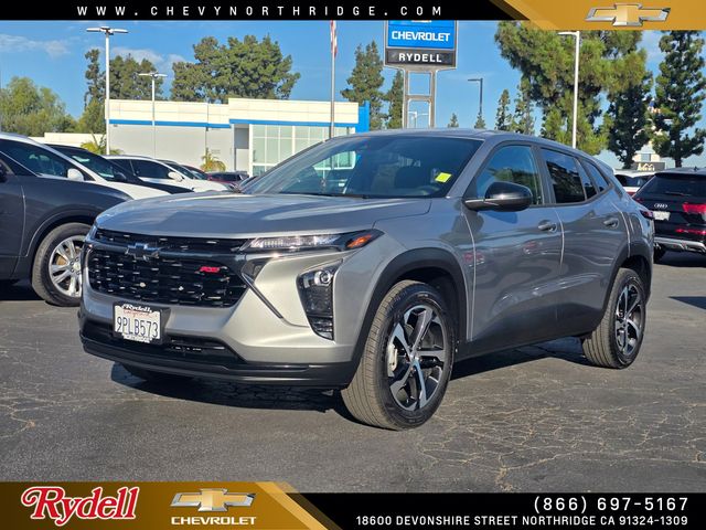 Sterling Gray Metallic 2024 Chevrolet Trax SUV / Crossover Front-Wheel Drive 6-Speed Automatic