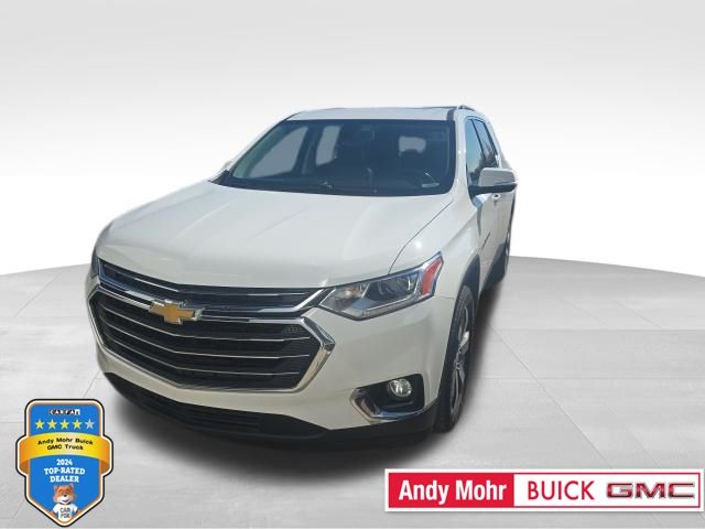 Summit White 2018 Chevrolet Traverse LT Leather AWD SUV / Crossover Four-Wheel Drive 9-Speed Automatic