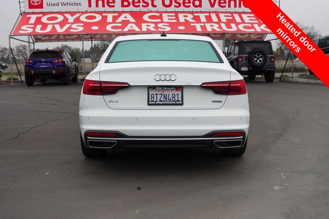 used 2021 Audi A4 car, priced at $31,000