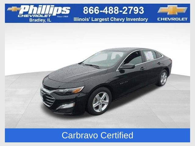 Mosaic Black Metallic 2024 Chevrolet Malibu Sedan Front-Wheel Drive Continuously Variable Transmission
