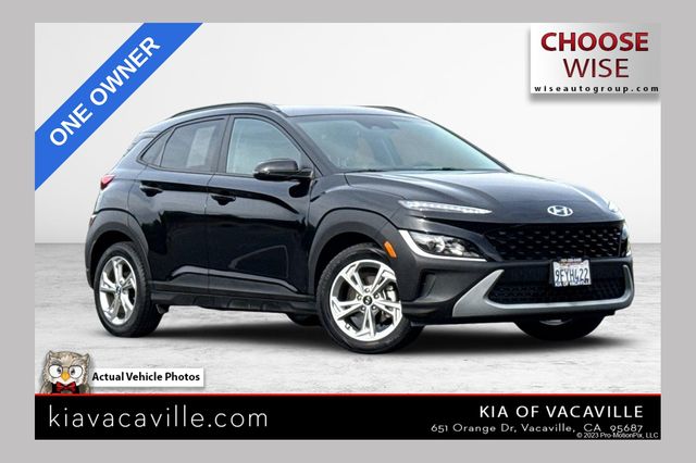 Abyss Black Pearl 2023 Hyundai Kona SEL FWD SUV / Crossover Front-Wheel Drive Continuously Variable Transmission