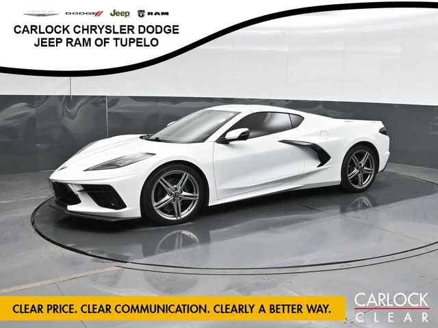 Arctic White 2026 Chevrolet Corvette Coupe Rear-Wheel Drive 8-Speed Dual Clutch