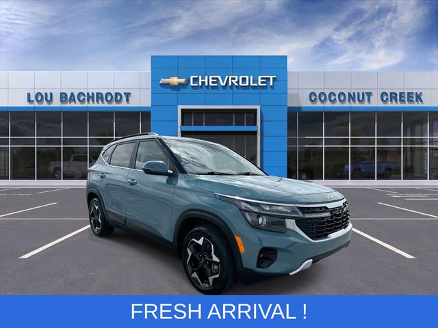 Pluton Blue 2024 Kia Seltos EX AWD SUV / Crossover All-Wheel Drive Continuously Variable Transmission