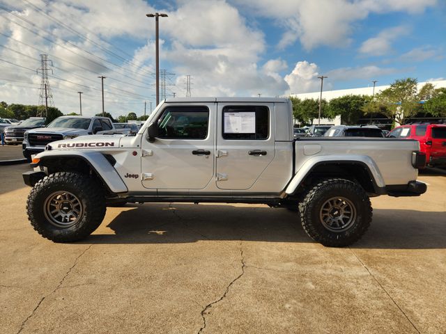 2022 Jeep Gladiator Rubicon Silver at Texan Dodge Chrysler Jeep Ram