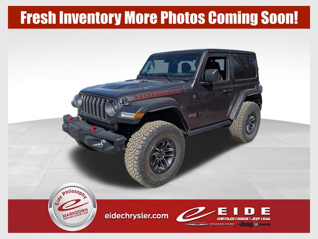 Gray (Granite Crystal Metallic Clearcoat) 2026 Jeep Wrangler Rubicon X 2-Door 4WD SUV / Crossover Four-Wheel Drive 8-Speed Automatic