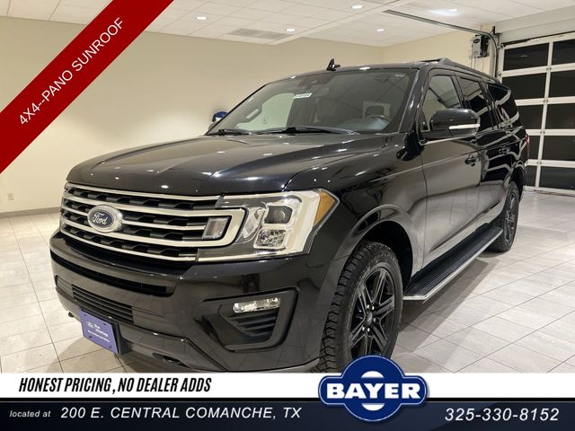 Agate Black Metallic 2021 Ford Expedition SUV / Crossover Four-Wheel Drive Automatic