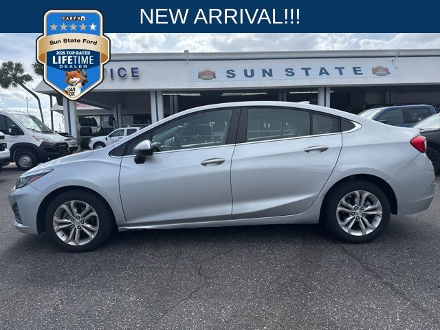 Silver Ice Metallic 2019 Chevrolet Cruze LT Sedan FWD Sedan Front-Wheel Drive 6-Speed Automatic