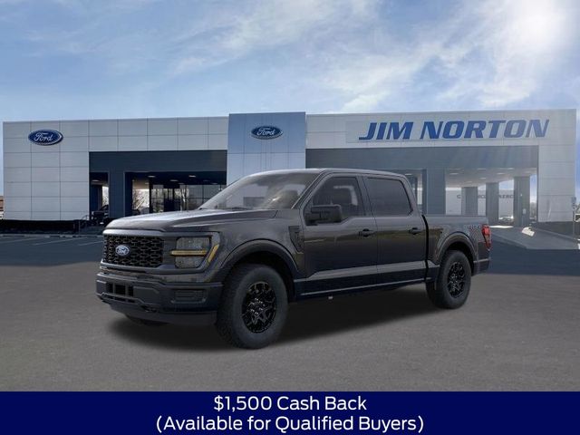 Black Metallic 2026 Ford F-150 Pickup Truck Four-Wheel Drive Automatic