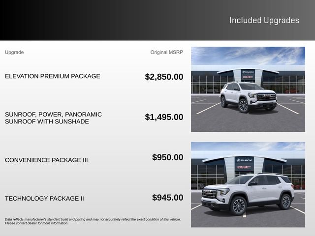 2026 Summit White GMC Terrain Elevation AWD SUV
