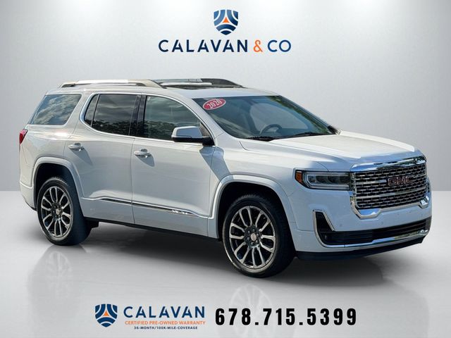 Summit White 2020 GMC Acadia SUV / Crossover Front-Wheel Drive 9-Speed Automatic