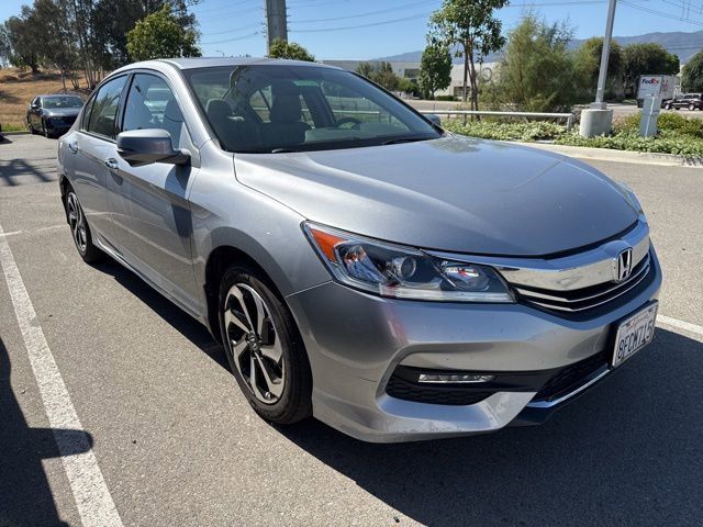 Lunar Silver Metallic 2017 Honda Accord V6 EX-L FWD Sedan Front-Wheel Drive 6-Speed Automatic