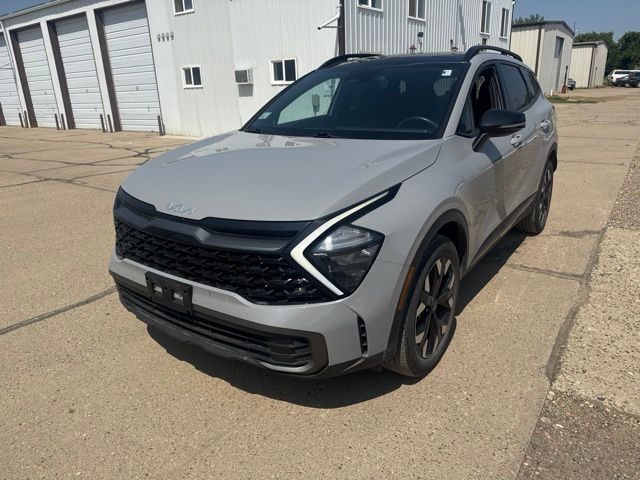 2023 Gray Kia Sportage X-Line AWD SUV