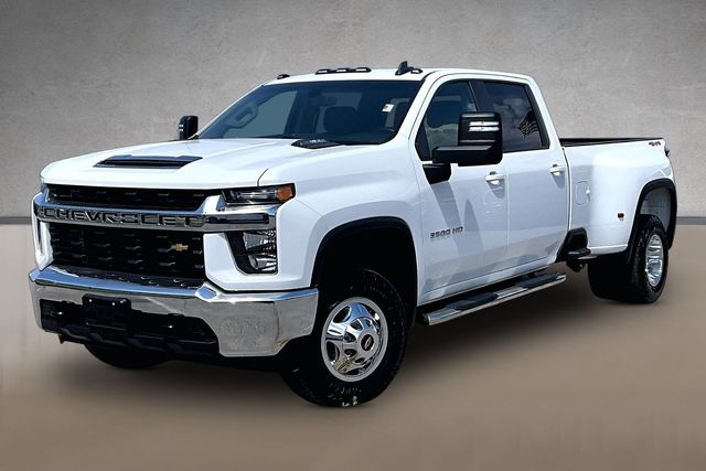Summit White 2023 Chevrolet Silverado 3500HD Pickup Truck Four-Wheel Drive Automatic