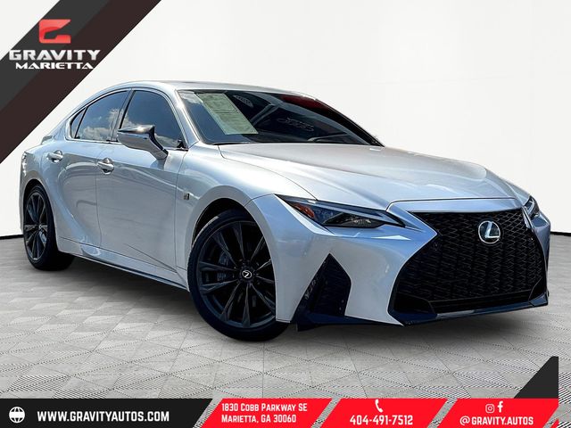 Iridium 2024 Lexus IS Sedan Rear-Wheel Drive 8-Speed Automatic