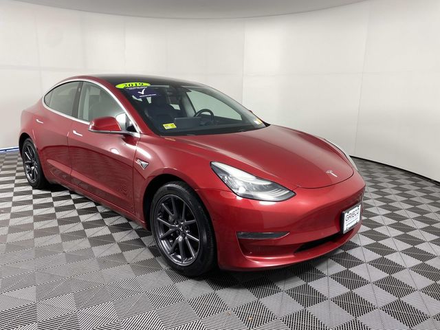 Red Multi-Coat 2019 Tesla Model 3 1-Speed Automatic