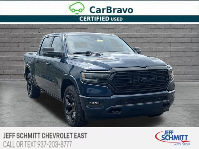 Patriot Blue Pearlcoat 2023 RAM 1500 Pickup Truck Four-Wheel Drive Automatic