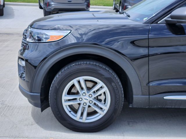 2022 Agate Black Metallic Ford Explorer XLT RWD SUV