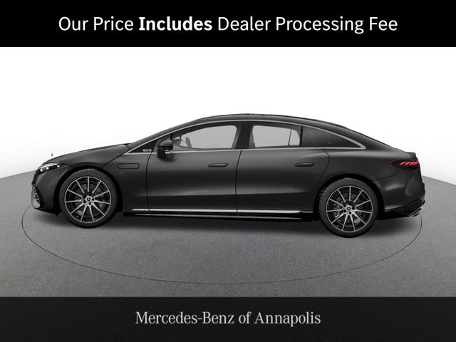 Obsidian Black 2026 Mercedes-Benz EQS 450 4MATIC Sedan All-Wheel Drive 1-Speed Automatic