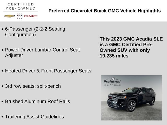 2023 GMC Acadia SLE photo