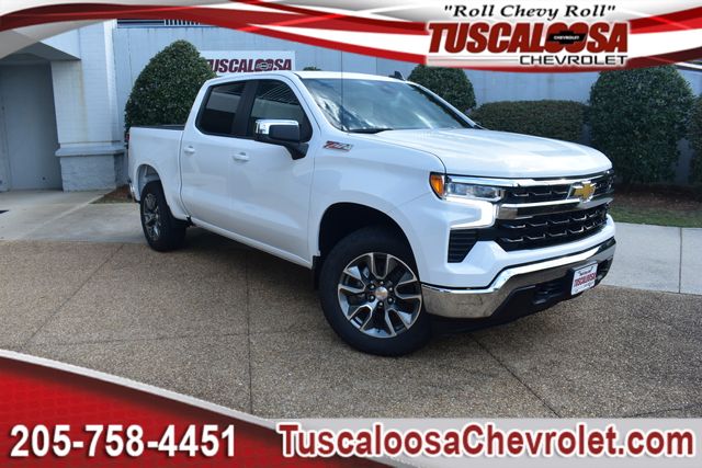Summit White 2026 Chevrolet Silverado 1500 Pickup Truck Four-Wheel Drive Automatic