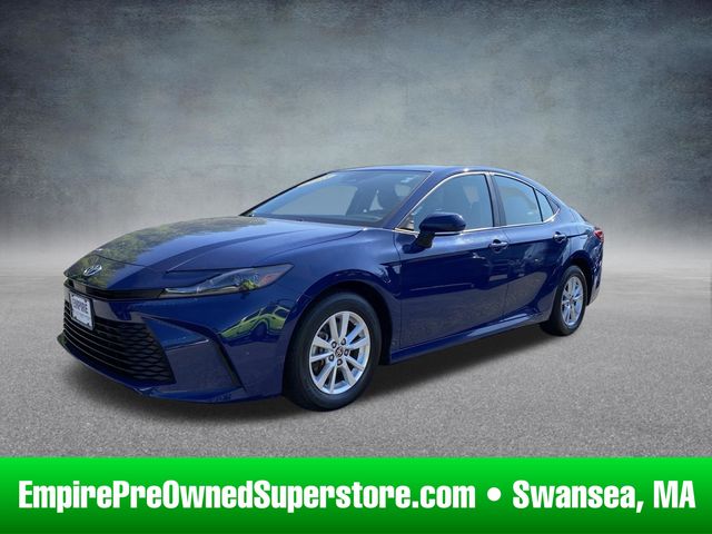 Blue 2025 Toyota Camry Sedan Front-Wheel Drive Continuously Variable Transmission