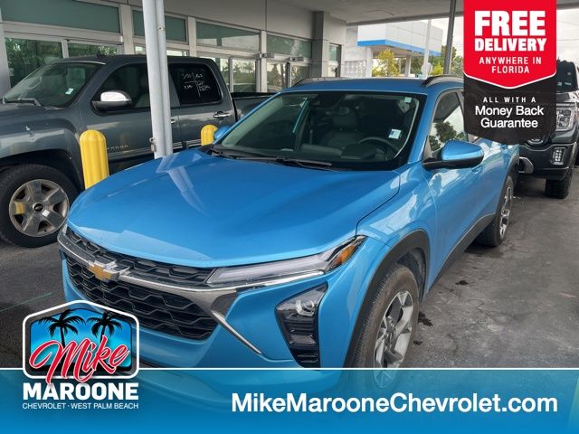Marina Blue Metallic 2025 Chevrolet Trax LT FWD SUV / Crossover Front-Wheel Drive 6-Speed Automatic