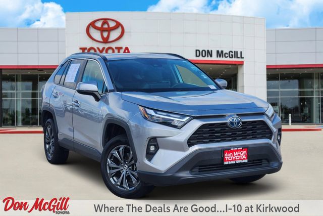 2023 Toyota RAV4 Hybrid XLE Premium Silver at EAG Ford Navasota