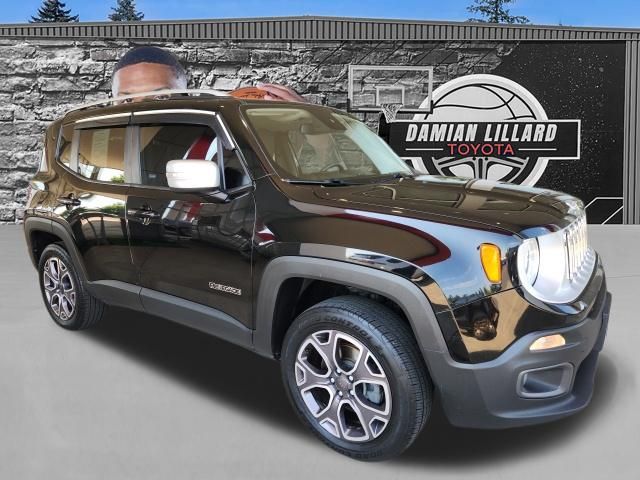 2017 Jeep Renegade Negro SUV/Crossover Todo terreno 9 velocidades Automática