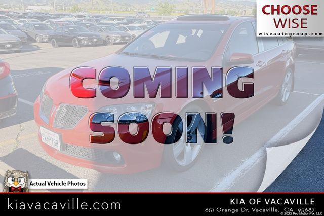Ignition Orange Metallic 2008 Pontiac G8 GT Sedan Rear-Wheel Drive 6-Speed Automatic