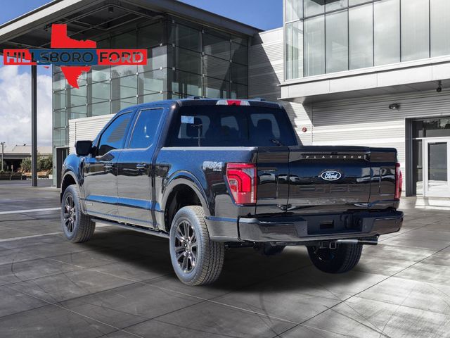 2025 Agate Black Metallic Ford F-150 Platinum 4X4 Truck