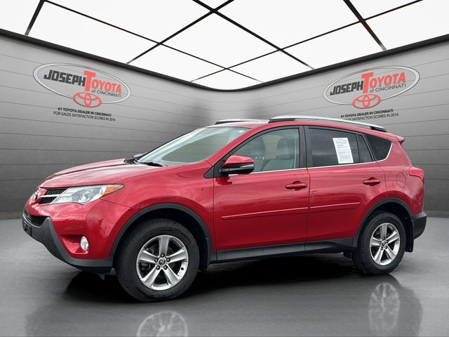 Barcelona Red Metallic 2015 Toyota RAV4 XLE SUV / Crossover Front-Wheel Drive 6-Speed Automatic