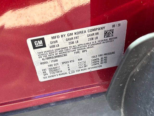 Used 2021 Chevrolet TrailBlazer SUV