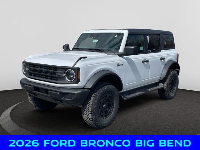 Oxford White 2026 Ford Bronco Big Bend 4-Door 4WD SUV / Crossover Four-Wheel Drive Automatic