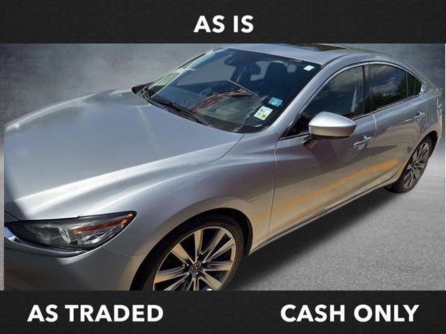 Sonic Silver Metallic 2018 Mazda MAZDA6 Sedan Front-Wheel Drive 6-Speed Automatic