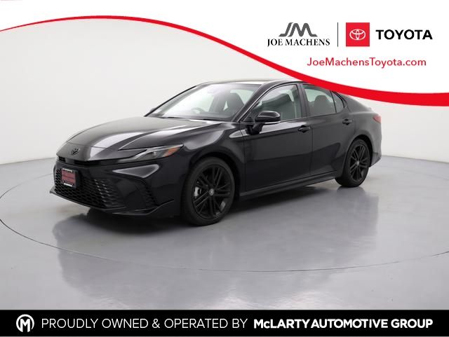 Midnight Black Metallic 2026 Toyota Camry Sedan Front-Wheel Drive Continuously Variable Transmission