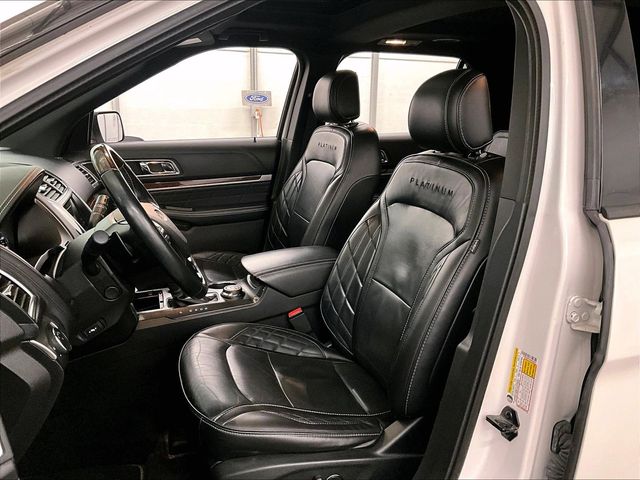 2017 Ford Explorer Platinum White at Bob Ruth Ford