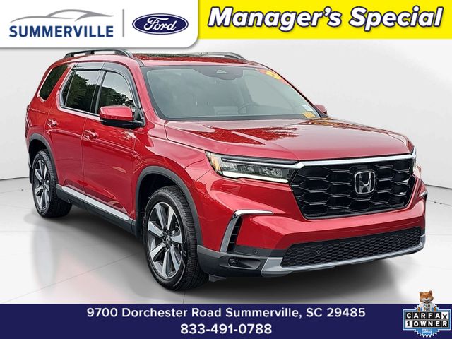 Radiant Red Metallic II 2025 Honda Pilot Touring AWD SUV / Crossover All-Wheel Drive Automatic
