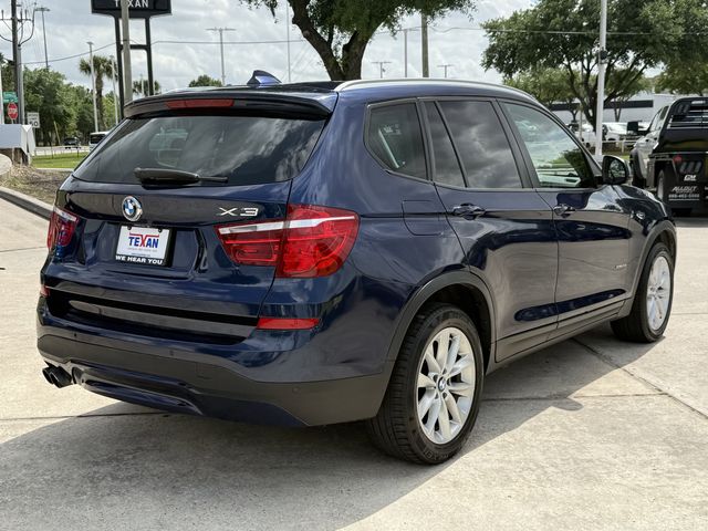 2017 BMW X3 xDrive28i Blue at Joe Myers Mazda Kia