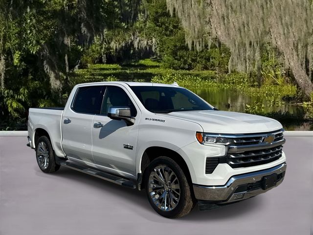 2023 Chevrolet Silverado 1500 LTZ White at Ross Downing Chevrolet