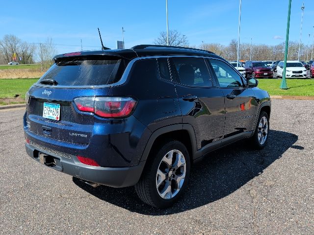 2020 Jazz Blue Pearlcoat Jeep Compass Limited 4X4 SUV