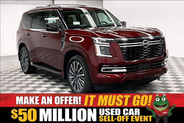 Coulis Red Pearl 2026 Nissan Armada SUV / Crossover Four-Wheel Drive 9-Speed Automatic