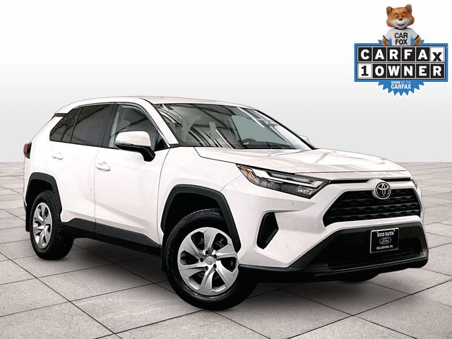2025 Toyota RAV4 LE White at Spitzer Acura
