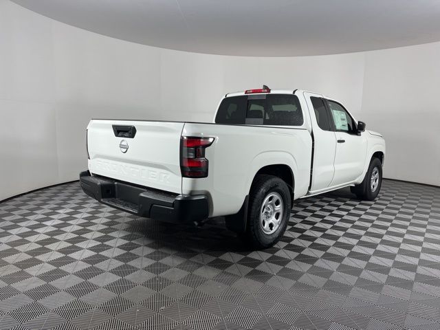 2025 Glacier White Nissan Frontier S RWD Truck