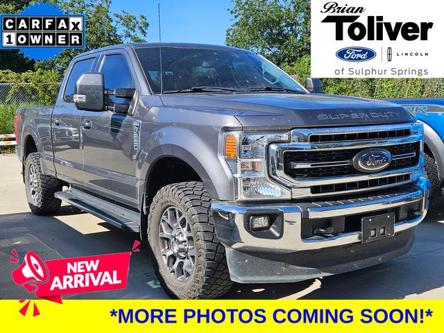 Gray Metallic 2022 Ford F-250 Super Duty Pickup Truck Four-Wheel Drive Automatic