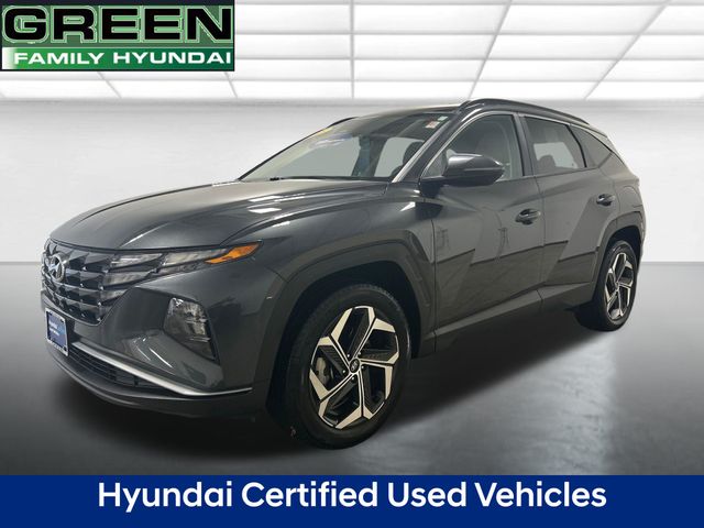 Portofino Gray 2023 Hyundai Tucson SUV / Crossover All-Wheel Drive 8-Speed Automatic